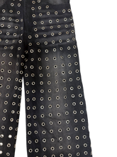 Load image into Gallery viewer, Trypophobia Denim Oversized Jeans - Black
